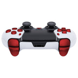 eXtremeRate Replacement D-pad R1 L1 R2 L2 Triggers Share Options Home Face Buttons Compatible with ps5 Edge Controller, Scarlet Red Full Set Buttons Compatible with ps5 Edge Controller - JXTEGP001