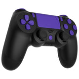 eXtremeRate Replacement D-pad R1 L1 R2 L2 Triggers Touchpad Action Home Share Options Buttons, Purple Full Set Buttons Repair Kits with Tool for PS4 Slim PS4 Pro CUH-ZCT2 Controller - SP4J0422