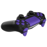 eXtremeRate Replacement D-pad R1 L1 R2 L2 Triggers Touchpad Action Home Share Options Buttons, Purple Full Set Buttons Repair Kits with Tool for PS4 Slim PS4 Pro CUH-ZCT2 Controller - SP4J0422