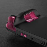 eXtremeRate Clear Candy Pink Replacement Full Set Buttons for Steam Deck Console - JESDM008
