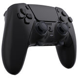 eXtremeRate Custom Replacement Full Set Shells with Buttons for PS5 Edge Controller - Black - QRHEGP006