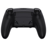 eXtremeRate Custom Replacement Full Set Shells with Buttons for PS5 Edge Controller - Black - QRHEGP006