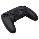 eXtremeRate Custom Replacement Full Set Shells with Buttons for PS5 Edge Controller - Black - QRHEGP006
