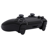 eXtremeRate Black Full Set Housing Shell with Buttons Touchpad Cover Compatible with ps5 Edge Controller, Custom Replacement Decorative Trim Shell Front Back Plates Compatible with ps5 Edge Controller - QRHEGP006