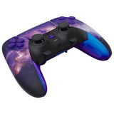eXtremeRate Nebula Galaxy Full Set Housing Shell with Buttons Touchpad Cover Compatible with ps5 Edge Controller, Custom Replacement Decorative Trim Shell Front Back Plates Compatible with ps5 Edge Controller - QRHEGT006
