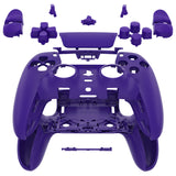 eXtremeRate Custom Replacement Full Set Shells with Buttons for PS5 Edge Controller - Purple - QRHEGP004