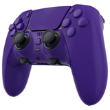 eXtremeRate Custom Replacement Full Set Shells with Buttons for PS5 Edge Controller - Purple - QRHEGP004
