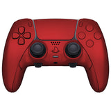 eXtremeRate Custom Replacement Full Set Shells with Buttons for PS5 Edge Controller - Scarlet Red - QRHEGP001