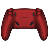 eXtremeRate Custom Replacement Full Set Shells with Buttons for PS5 Edge Controller - Scarlet Red - QRHEGP001