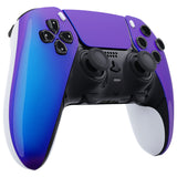 eXtremeRate Chameleon Purple Blue Left Right Front Housing Shell with Touchpad Compatible with ps5 Edge Controller, DIY Replacement Faceplate Shell Custom Touch Pad Cover Compatible with ps5 Edge Controller - MLREGP008