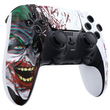 eXtremeRate Clown HAHAHA Left Right Front Housing Shell with Touchpad Compatible with ps5 Edge Controller, DIY Replacement Faceplate Shell Custom Touch Pad Cover Compatible with ps5 Edge Controller - MLREGT002