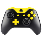 eXtremeRate Lime Yellow Full Set Buttons Kit for Xbox One Standard & Xbox One Elite V1 Controller - NXOJ0707