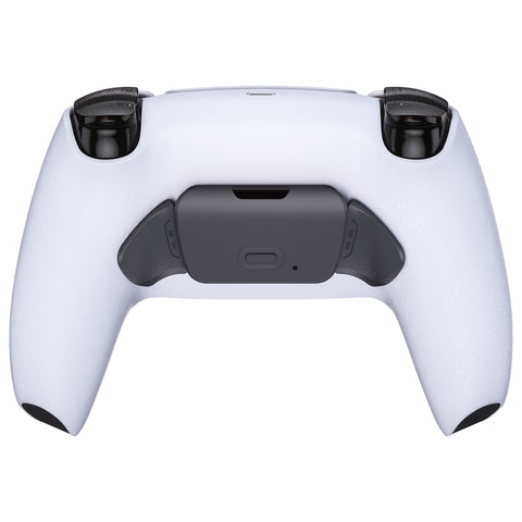 eXtremeRate Classic Gray Replacement Redesigned K1 K2 Back Button Housing Shell for PS5 Controller eXtremerate RISE Remap Kit - Controller & RISE Remap Board NOT Included - WPFM5010