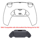 eXtremeRate Classic Gray Replacement Redesigned K1 K2 Back Button Housing Shell for PS5 Controller eXtremerate RISE Remap Kit - Controller & RISE Remap Board NOT Included - WPFM5010