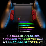 eXtremeRate Redesigned K1 K2 K3 K4 Back Buttons For eXtremerate VICTOR S/X Remap Kit, Compatible With Xbox One S/X & Xbox Series X/S Controller - Scarlet Red - JVX3P003