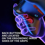 eXtremeRate Redesigned K1 K2 K3 K4 Back Buttons For eXtremerate VICTOR S/X Remap Kit, Compatible With Xbox One S/X & Xbox Series X/S Controller - Scarlet Red - JVX3P003