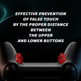 eXtremeRate Redesigned K1 K2 K3 K4 Back Buttons For eXtremerate VICTOR S/X Remap Kit, Compatible With Xbox One S/X & Xbox Series X/S Controller - Scarlet Red - JVX3P003