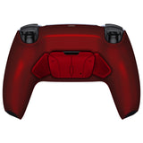 eXtremeRate Scarlet Red Remappable RISE 4.0 Remap Kit for ps5 Controller BDM-030, Upgrade Board & Redesigned Back Shell & 4 Back Buttons for ps5 Controller - Controller NOT Included - YPFP3007G3