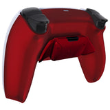 eXtremeRate Scarlet Red Remappable RISE4 Remap Kit for ps5 Controller BDM-030/040, Upgrade Board & Redesigned Back Shell & 4 Back Buttons for ps5 Controller - Controller NOT Included - YPFP3007G3