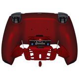 eXtremeRate Scarlet Red Remappable RISE4 Remap Kit for ps5 Controller BDM-030/040, Upgrade Board & Redesigned Back Shell & 4 Back Buttons for ps5 Controller - Controller NOT Included - YPFP3007G3