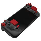 eXtremeRate Scarlet Red Replacement Full Set Buttons for Steam Deck Console - JESDP003