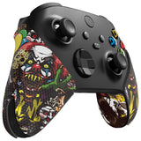 PlayVital Scary Party Anti-Skid Sweat-Absorbent Controller Grip for Xbox Series X/S Controller, Professional Textured Soft Rubber Pads Handle Grips for Xbox Series X/S Controller - X3PJ041