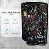 PlayVital Scary Party Anti Scratch Waterproof Dust Cover for ps5 Console Digital Edition & Disc Edition - PFPJ140