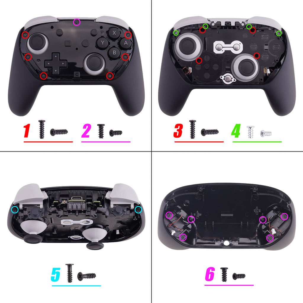 eXtremeRate DIY Replacement Full Set Shells with Buttons for Nintendo ...