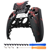 eXtremeRate Spider Armor Front Housing Shell Compatible with ps5 Controller BDM-010/020/030/040/050, DIY Replacement Shell Custom Touch Pad Cover Compatible with ps5 Controller - ZPFT1103G3