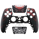 eXtremeRate Spider Armor Front Housing Shell Compatible with ps5 Controller BDM-010/020/030/040/050, DIY Replacement Shell Custom Touch Pad Cover Compatible with ps5 Controller - ZPFT1103G3