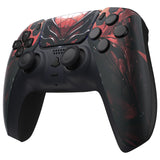 eXtremeRate Spider Armor Front Housing Shell Compatible with ps5 Controller BDM-010/020/030/040/050, DIY Replacement Shell Custom Touch Pad Cover Compatible with ps5 Controller - ZPFT1103G3