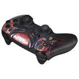 eXtremeRate Spider Armor Front Housing Shell Compatible with ps5 Controller BDM-010/020/030/040/050, DIY Replacement Shell Custom Touch Pad Cover Compatible with ps5 Controller - ZPFT1103G3