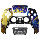 eXtremeRate Splattering Fighting Front Housing Shell Compatible with ps5 Controller BDM-010 BDM-020 BDM-030, DIY Replacement Shell Custom Touch Pad Cover Compatible with ps5 Controller - ZPFT1098G3