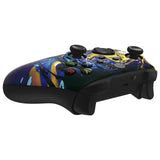 eXtremeRate Splattering Fighting Replacement Part Faceplate, Soft Touch Grip Housing Shell Case for Xbox Series S & Xbox Series X Controller Accessories - Controller NOT Included - FX3T192