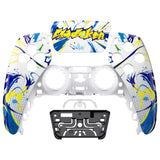 eXtremeRate Street Graffiti Front Housing Shell Compatible with ps5 Controller BDM-010/020/030/040, DIY Replacement Shell Custom Touch Pad Cover Compatible with ps5 Controller - ZPFT1097G3