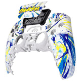 eXtremeRate Street Graffiti Front Housing Shell Compatible with ps5 Controller BDM-010 BDM-020 BDM-030, DIY Replacement Shell Custom Touch Pad Cover Compatible with ps5 Controller - ZPFT1097G3