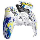 eXtremeRate Street Graffiti Front Housing Shell Compatible with ps5 Controller BDM-010 BDM-020 BDM-030, DIY Replacement Shell Custom Touch Pad Cover Compatible with ps5 Controller - ZPFT1097G3