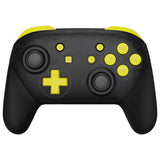 eXtremeRate Sunflower Yellow Repair ABXY D-pad ZR ZL L R Keys for NS Switch Pro Controller, DIY Replacement Full Set Buttons with Tools for NS Switch Pro - Controller NOT Included - KRP359