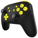 eXtremeRate Sunflower Yellow Repair ABXY D-pad ZR ZL L R Keys for NS Switch Pro Controller, DIY Replacement Full Set Buttons with Tools for NS Switch Pro - Controller NOT Included - KRP359
