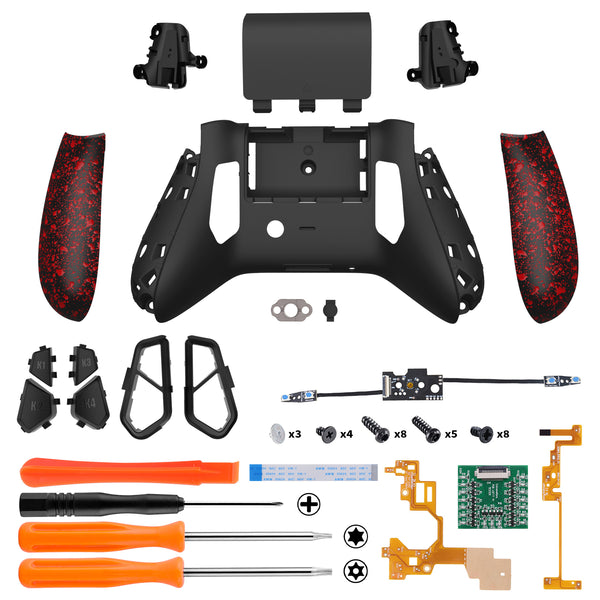 EXtremeRate HOPE Remap Kit Für Xbox Series X/S Controller – 4 Programmierbare Rücktasten, Inkl. Gehäuse & Werkzeug (lila/blau)