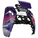 eXtremeRate The Cyber Moon Touchpad Front Housing Shell Compatible with ps5 Controller BDM-010 BDM-020 BDM-030, DIY Replacement Shell Custom Touch Pad Cover Compatible with ps5 Controller - ZPFT1093G3