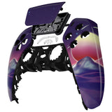 eXtremeRate The Cyber Moon Touchpad Front Housing Shell Compatible with ps5 Controller BDM-010 BDM-020 BDM-030, DIY Replacement Shell Custom Touch Pad Cover Compatible with ps5 Controller - ZPFT1093G3