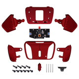eXtremeRate Turn RISE to RISE4 Kit – Redesigned Scarlet Red K1 K2 K3 K4 Back Buttons Housing & Remap PCB Board for PS5 Controller eXtremeRate RISE & RISE4 Remap kit - Controller & Other RISE Accessories NOT Included - VPFP3002P