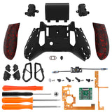 eXtremeRate VICTOR S Remap Kit for Xbox One S/X Controller - Textured Red - PDXSP003