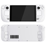 eXtremeRate Replacement White Full Set Shell with Buttons for Steam Deck Console - QESDP001