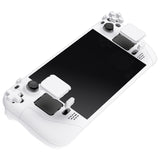 eXtremeRate Replacement White Full Set Shell with Buttons for Steam Deck Console - QESDP001