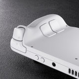 eXtremeRate Replacement White Full Set Shell with Buttons for Steam Deck Console - QESDP001