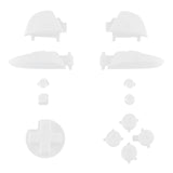 eXtremeRate White Repair ABXY D-pad ZR ZL L R Keys for Nintendo Switch Pro Controller, DIY Replacement Full Set Buttons with Tools for Nintendo Switch Pro - Controller NOT Included - KRP306