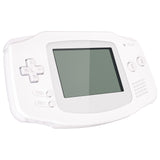 eXtremeRate IPS Ready Upgraded White Soft Touch GBA Replacement Shell Full Housing Cover Buttons for Gameboy Advance – Compatible with Both IPS & Standard LCD – Console & IPS Screen NOT Included - TAGP3014