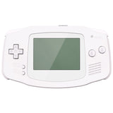 eXtremeRate IPS Ready Upgraded White GBA Replacement Shell Full Housing Cover Buttons for Gameboy Advance – Compatible with Both IPS & Standard LCD – Console & IPS Screen NOT Included - TAGP3014